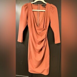 Revamped Rust Dress